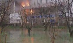 Soğuk Hava Deposundaki Yangın Korkuttı