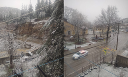 Çukurova’ya bayramda kar sürprizi: Toroslar beyaza büründü