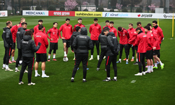 A Milli Futbol Takımı, Romanya maçının hazırlıklarına devam etti