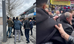 Seyyar satıcıların zabıta görevlilerine saldırı anı kamerada: 2 yaralı, 2 tutuklama