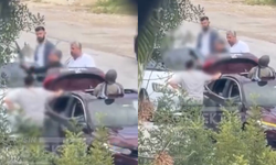 Düğün konvoyunda tehlikeli anlar: Tüfekle havaya ateş açıldı