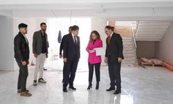 İl Milli Eğitim Müdürü Özdemirci,  okul çalışmalarını yerinde incelendi