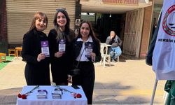Mersin Barosu Kadın Hakları Merkezi stant açtı