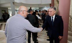 Mersin Üniversitesi ailesi, Ramazan Bayramı bayramlaşma töreninde bir araya gelerek bayramlaştı