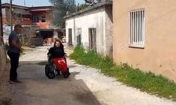 Asya Hanım’a beklenmedik sürpriz: Akülü arabasına kavuştu