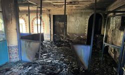 Bozyazı’da camide yangın çıktı sahura kalkan vatandaşlar faciayı önledi