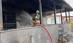 Antakya'da ev yangını