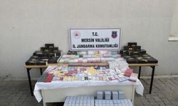 Jandarmadan kaçak sigara baskını: 1 şüpheli yakalandı