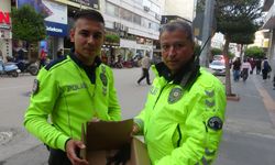 Göç yolunda yorgun düşen Ebabil kuşlarına polisten şefkat