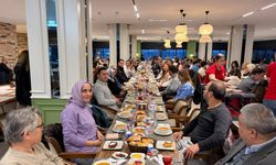 Anamur'da adliye mensupları iftar programında bir araya geldi