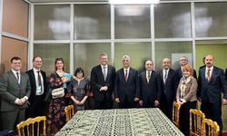 Bakan Bolat, AB Ticaret ve Ekonomik Güvenlik Komiseri Sefcovic ile bir araya geldi