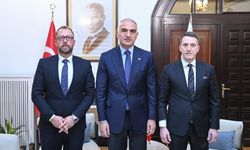 Bakan Ersoy, Kuzey Makedonyalı mevkidaşı Ljutkov ile Ankara’da bir araya geldi