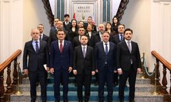 Bakan Gürlek KKTC İçişleri Bakanı Oğuz ile bir araya geldi