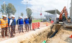 Başkan Seçer, kanalizasyon çalışmalarını yerinde inceledi