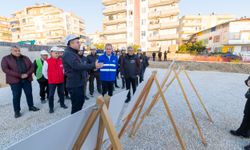 Başkan Seçer, spor park Tarsus yerleşkesinde incelemelerde bulundu