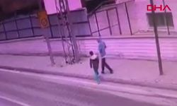 Elektrik direğinden kopan kabloya temas edince akıma kapıldı