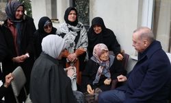 Cumhurbaşkanı Erdoğan, komşularıyla bayramlaştı