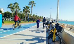 Mersin sahilinde bahar hareketliliği