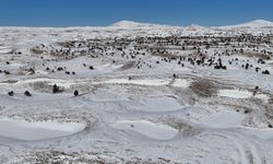 Toroslar ‘da obruklar karla doldu üretici sevindi