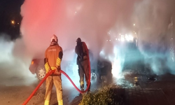 Hatay’da araç yangını: otomobil tamamen yandı
