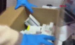 Kozmetik dükkanına baskın yapıldı: Kaçak ilaçlar ele geçirildi