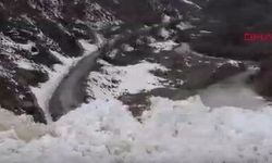 Van'da çığ düştü