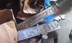Gaziantep’te sahte plaka basımı yapan 3 kişi yakalandı