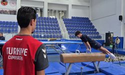 Milli sporcular 'Budapeşte Cimnastik Cup' yarışması hazırlıklarını Malatya'da sürdürüyor