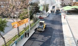 208. Cadde’de yol yapım çalışmaları tamamlandı