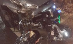 Otomobilin çarptığı motosikletin sürücüsü yaşamını kaybetti