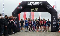 Salda Gölü'nde 'Duatlon' heyecanı