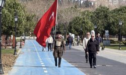 Şehitler için 8 yıldır İstanbul'dan Çanakkale'ye yürüyor