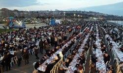 Tekirdağ sahilindeki iftar buluşmasına 8 bin kişi katıldı