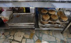 Merdiven altı pasta imalathanesine baskın düzenlendi