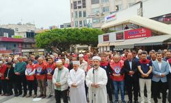 Mersin’den eğitim şehitleri için gıyabi cenaze namazı kılındı