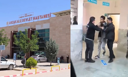 Şanlıurfa’da hastanedeki kavga kamerada