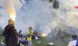 Fenerbahçeli taraftarlar coşkuyla derbiyi bekliyor
