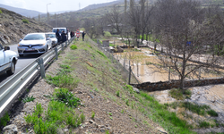 Kayseri'de sağanak sonrası sel