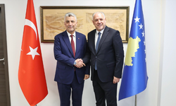Ticaret Bakanı Bolat, Kosova Başbakan Yardımcısı Damka ile görüştü