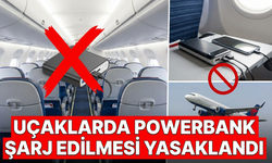 Uçaklarda powerbank şarj edilmesi yasaklandı