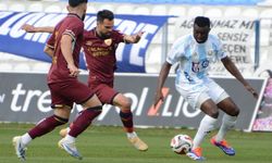 Sahada beraberlik, tribünde alkış