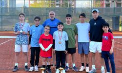 Mersinli sporcular teniste önemli başarılara imza attı