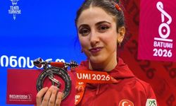 Mersinli Milli Halterci Gamze Altun Avrupa ikincisi oldu