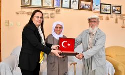 Şehit ailesine anlamlı ziyaret