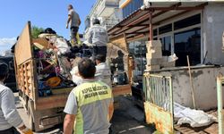 Belediye 16 kamyon çöp çıkarmıştı o 4 kamyon daha doldurdu