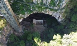 Cennet Obruğu'ndan 13 yıl sonra su çıktı