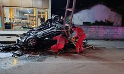 Hatay Dörtyol’da korkutan kaza: 2 araç ve direğe çarpan otomobilde 2 yaralı