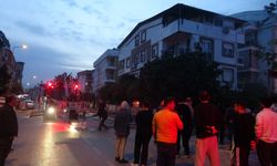 Teras katında çıkan yangın korkuttu