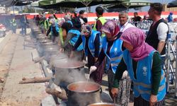 Mersin'de 71 mahallede, 71 kazan kaynadı