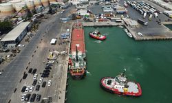 730 tonluk insani yardım Mersin’den Lübnan’a yola çıktı